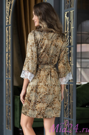 Халат женский шелковый Mia-Amore "Cappuccino" 3113 Халат женский шелковый Mia-Amore "Cappuccino" 3113