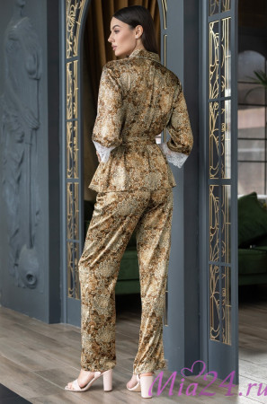 Комплект домашний женский шелковый Mia-Amore Cappuccino 3116 Комплект домашний женский шелковый Mia-Amore Cappuccino 3116