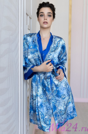 Халат женский шелковый Mia-Amore "Ariel" 3093 Халат женский шелковый Mia-Amore "Ariel" 3093